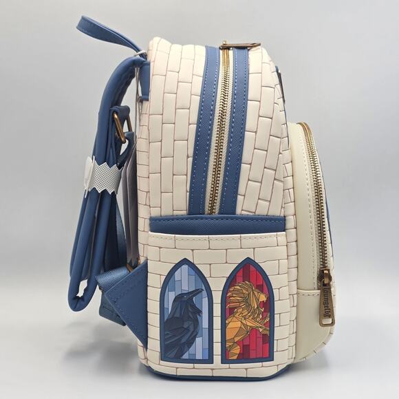 Loungefly Harry Potter Hedwig Hogwarts Stained Glass Mini Backpack New main image 9